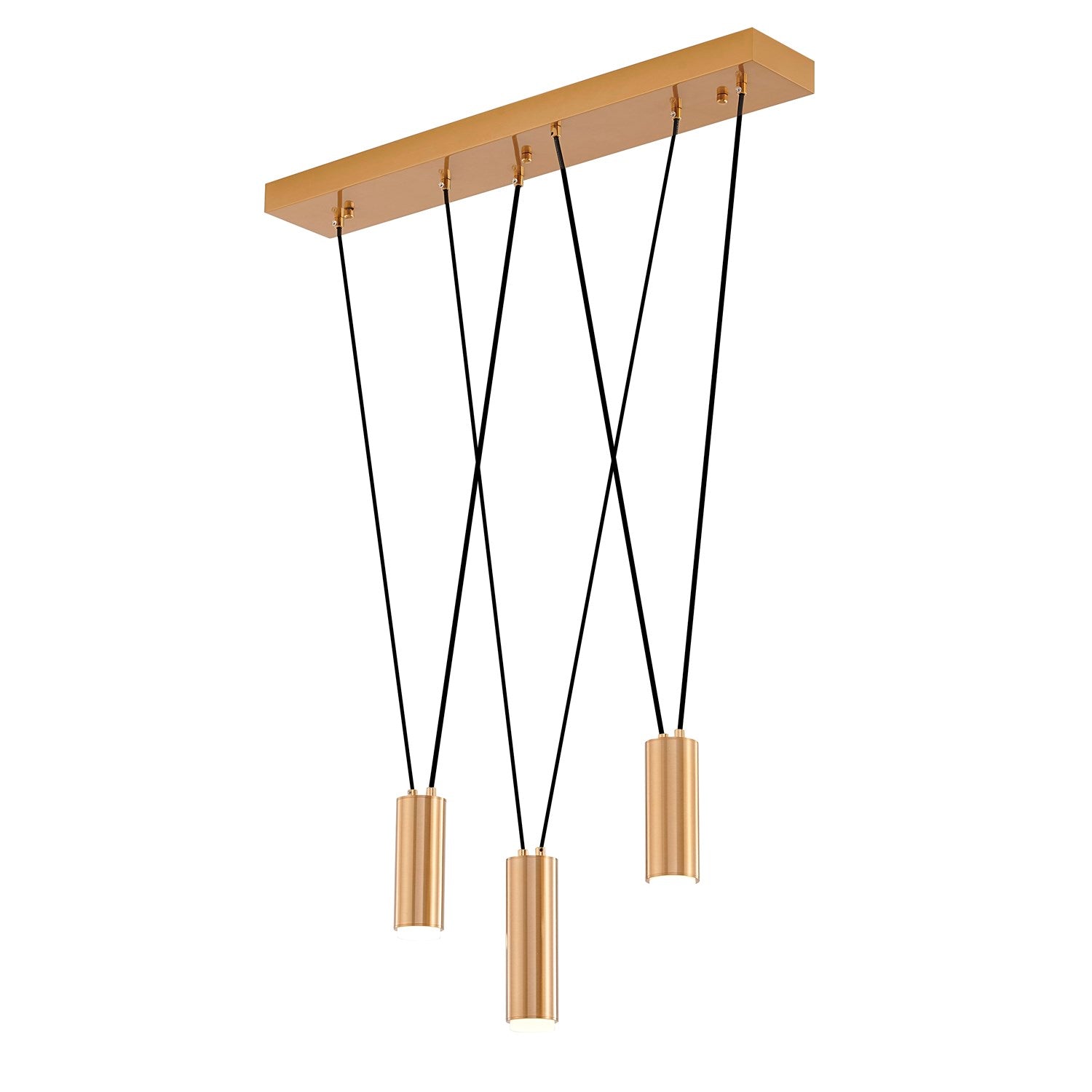 Island Lighting In Brass Finish by Bethel