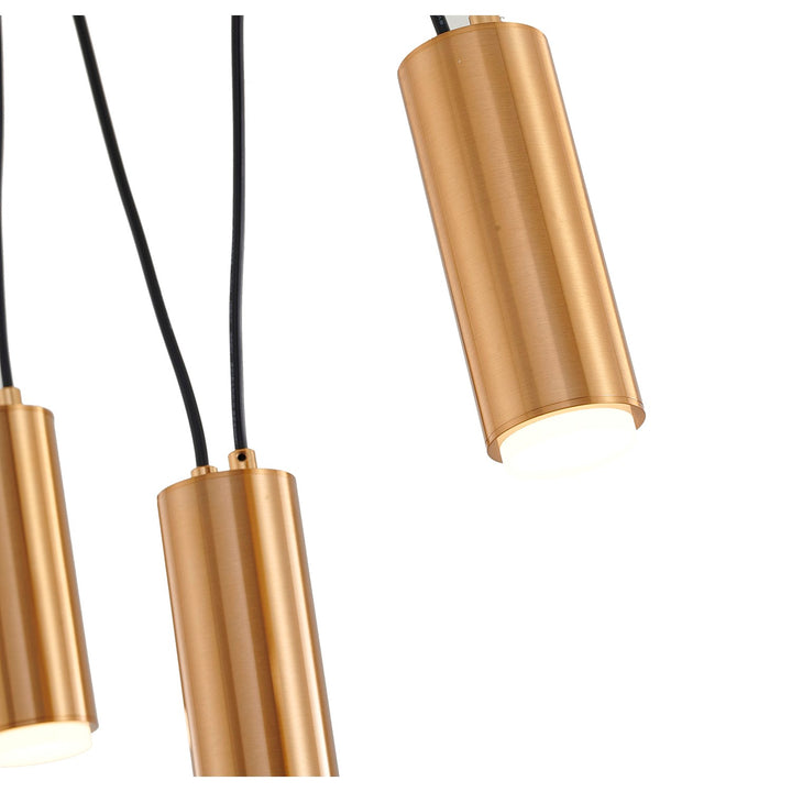 Island Lighting In Brass Finish