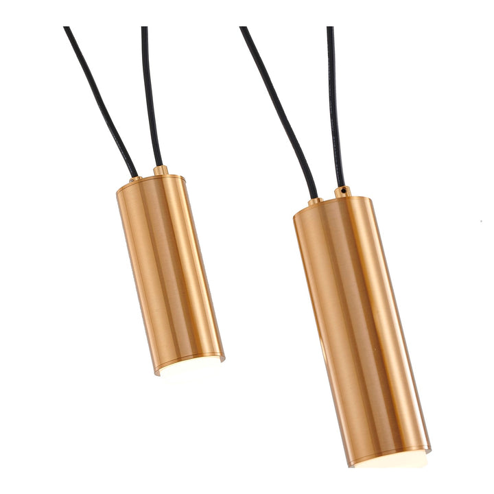 Island Lighting In Brass Finish