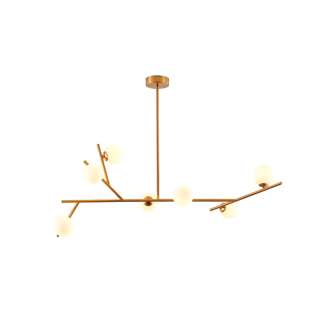 Chandelier In Brass Finish by Bethel
