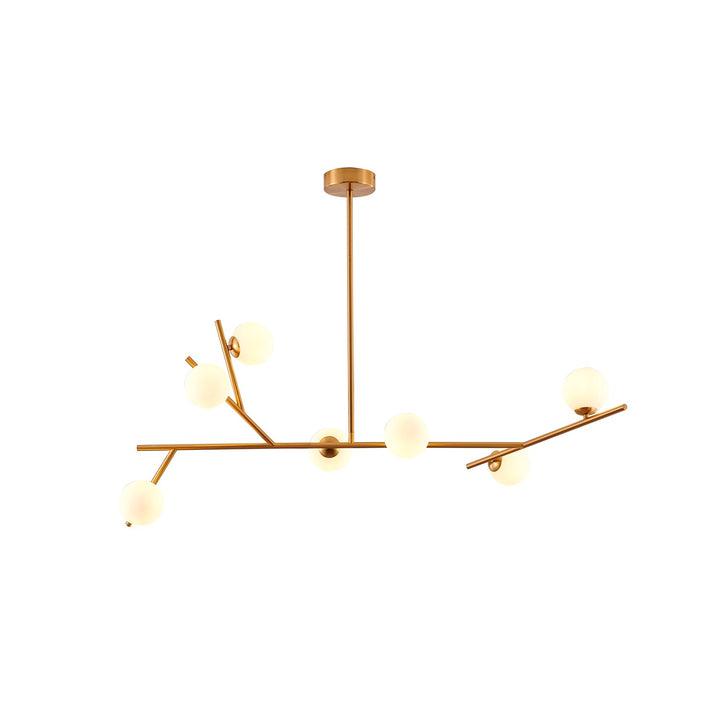 Chandelier In Brass Finish by Bethel