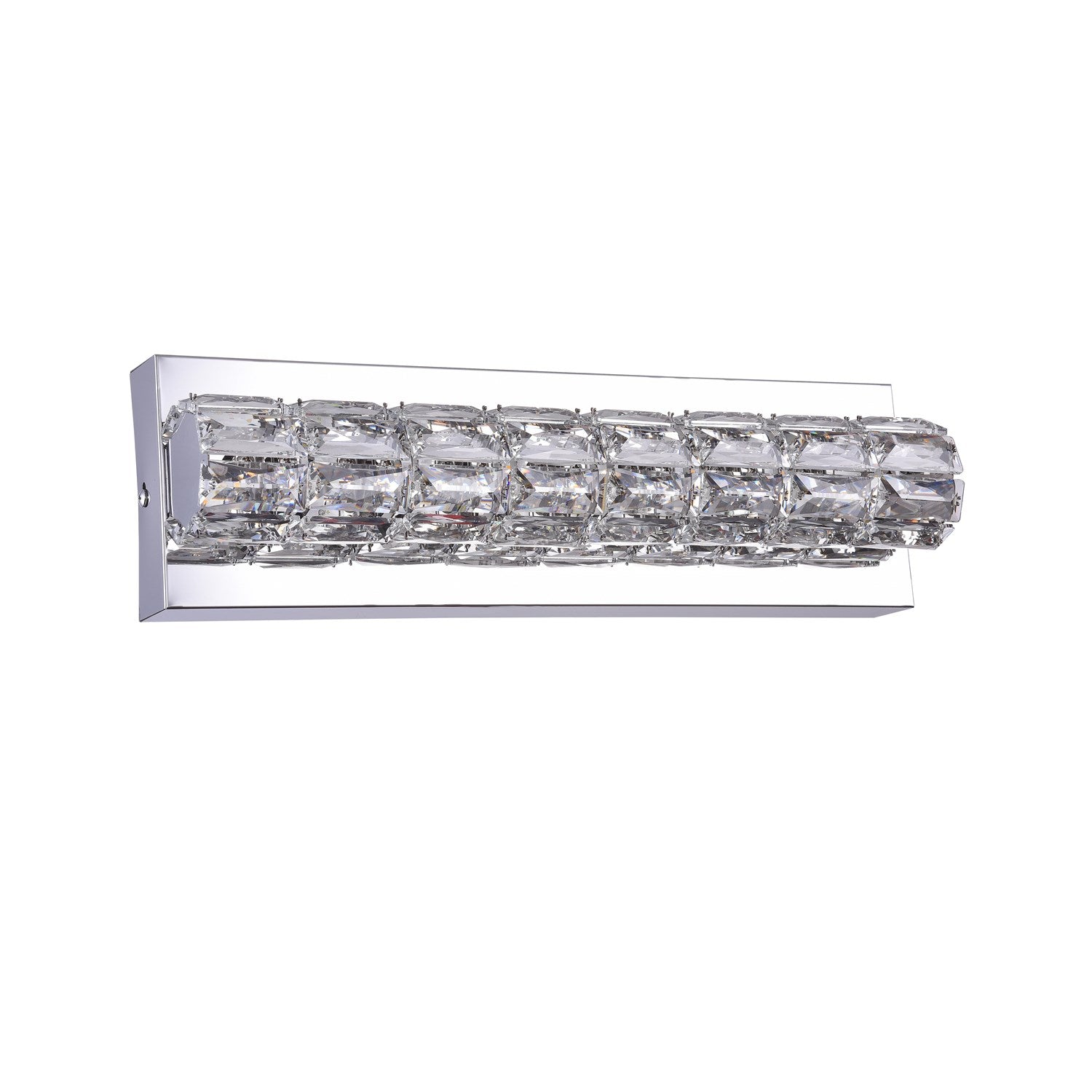 Led Wall Sconce In Chrome Finish