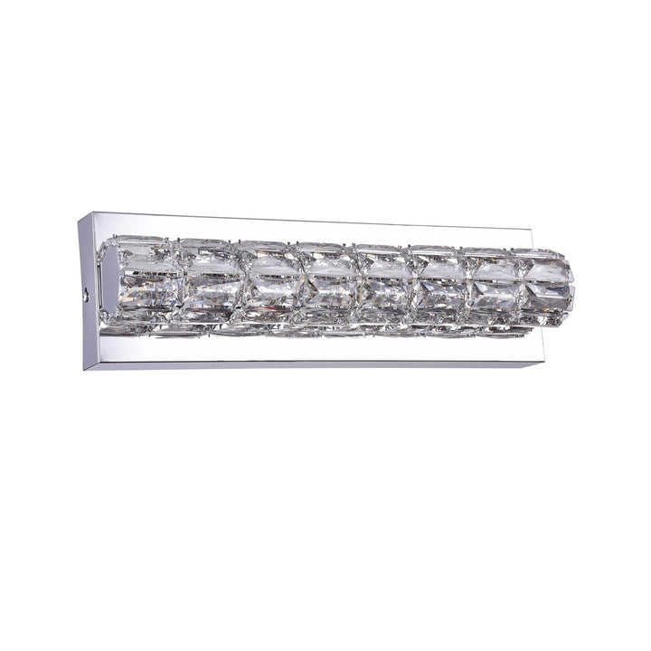 Led Wall Sconce In Chrome Finish