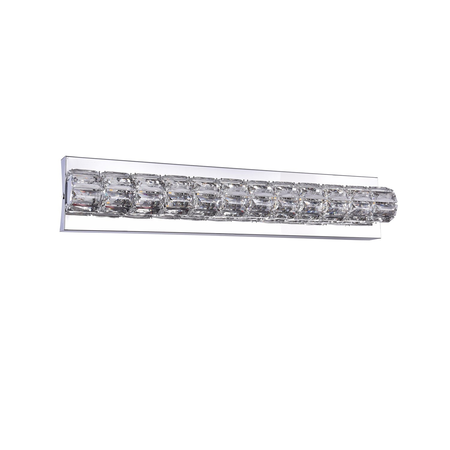 Led Wall Sconce In Chrome Finish