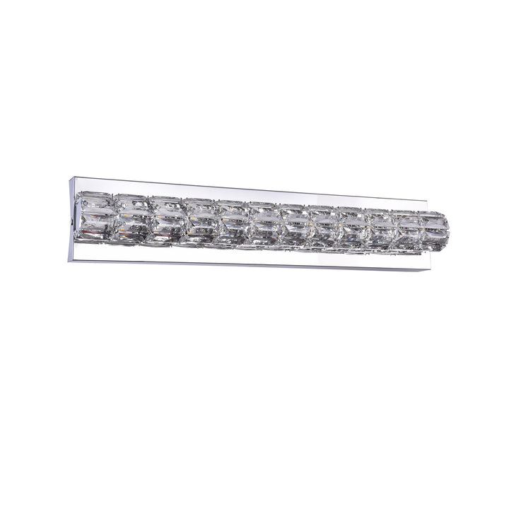 Led Wall Sconce In Chrome Finish