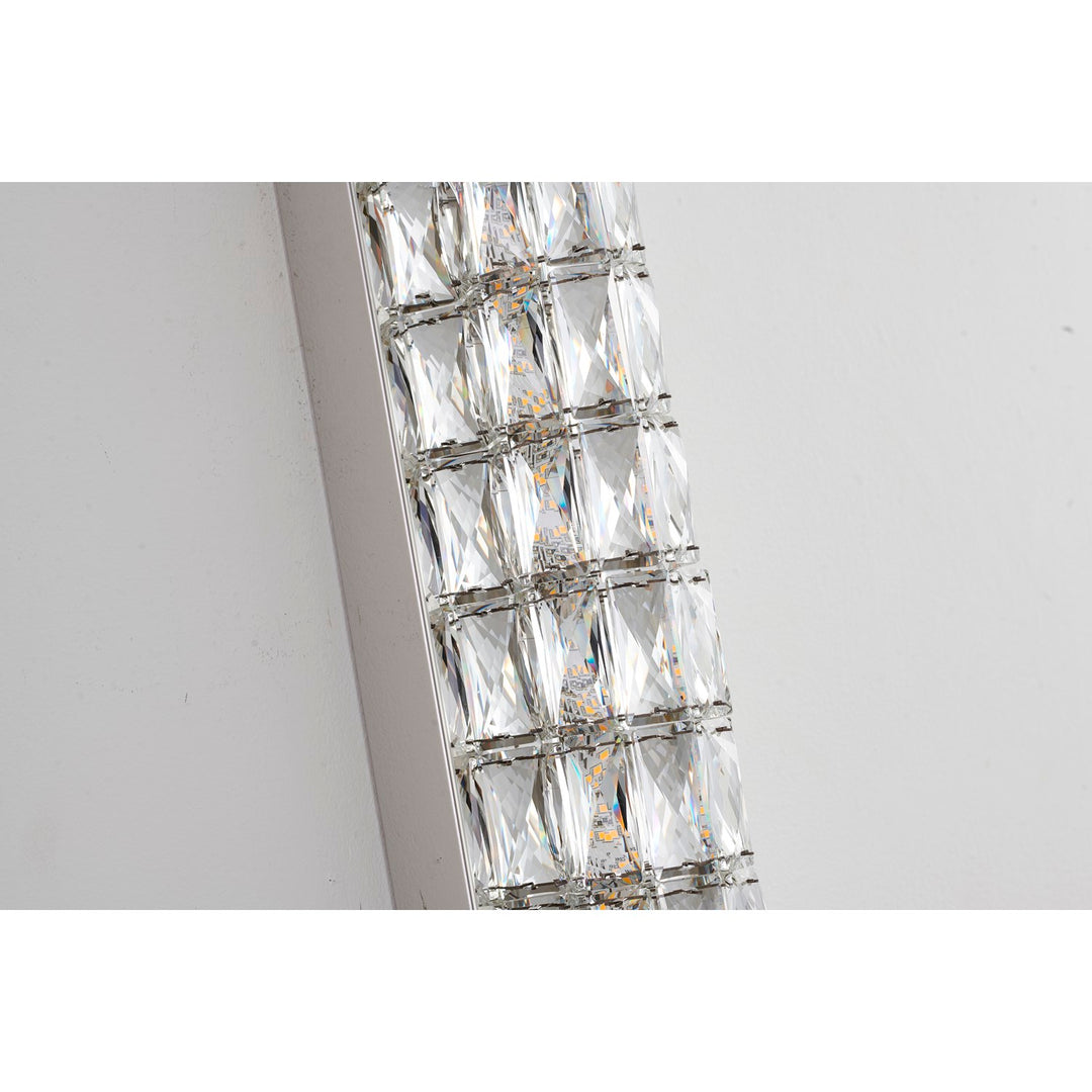 Led Wall Sconce In Chrome Finish