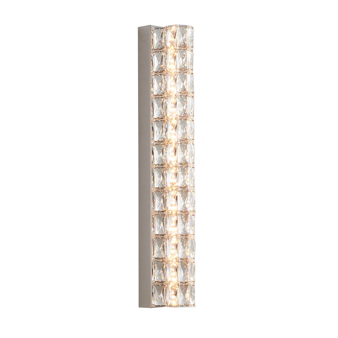 Led Wall Sconce In Chrome Finish