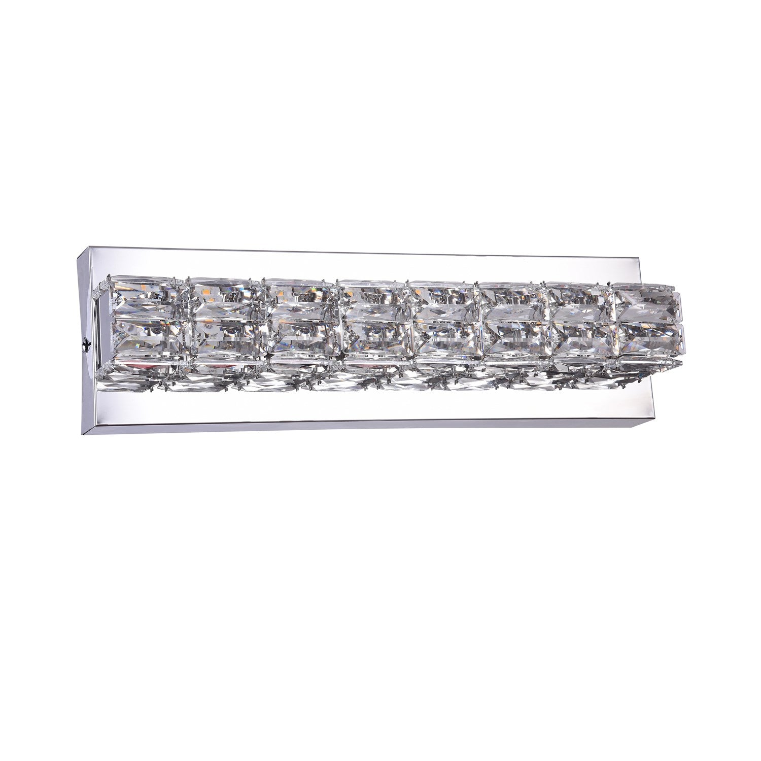 Led Wall Sconce In Chrome Finish