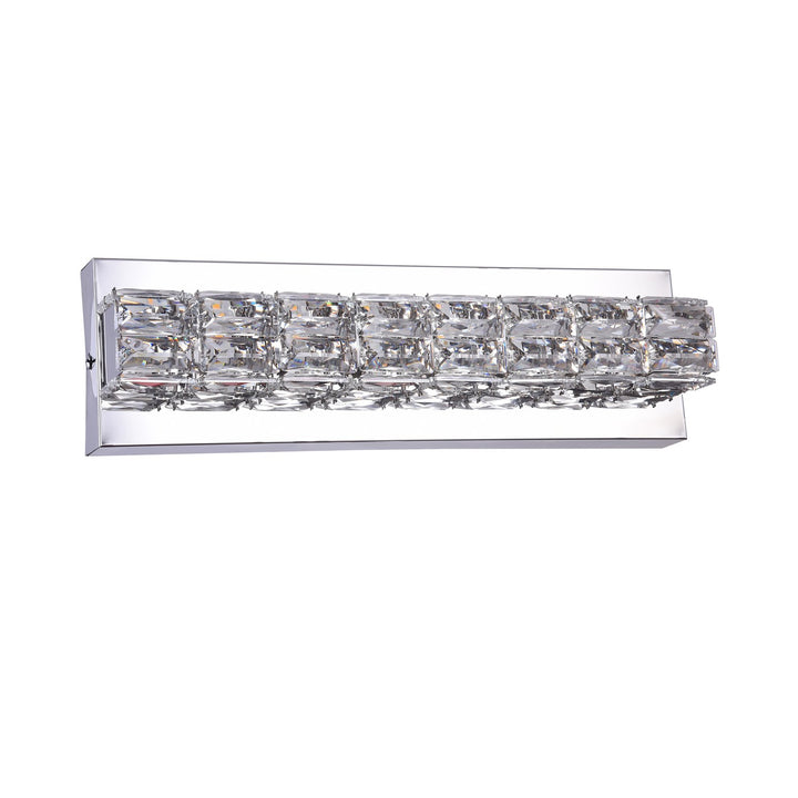 Led Wall Sconce In Chrome Finish