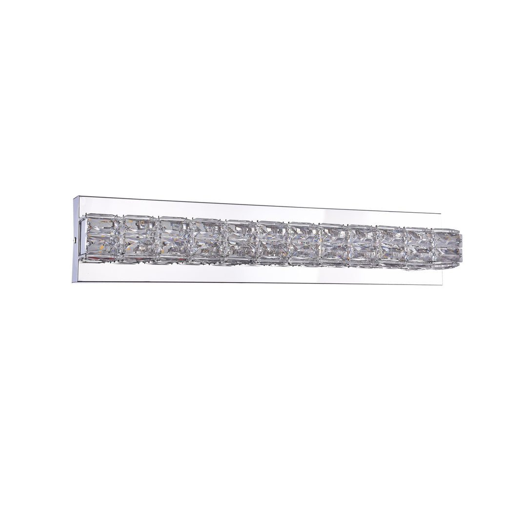 Led Wall Sconce In Chrome Finish