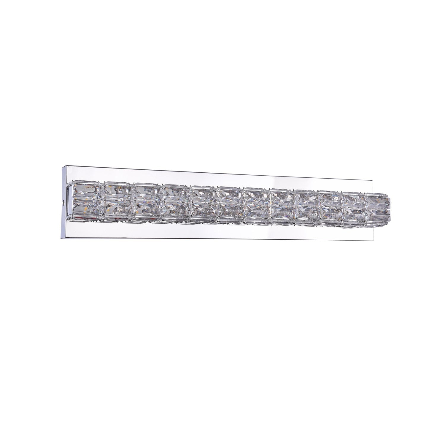 Led Wall Sconce In Chrome Finish