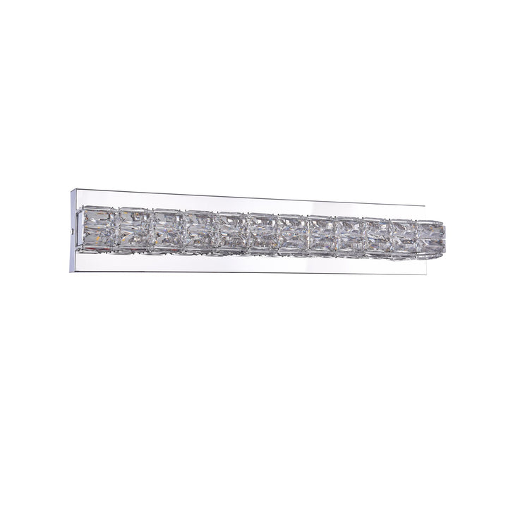 Led Wall Sconce In Chrome Finish