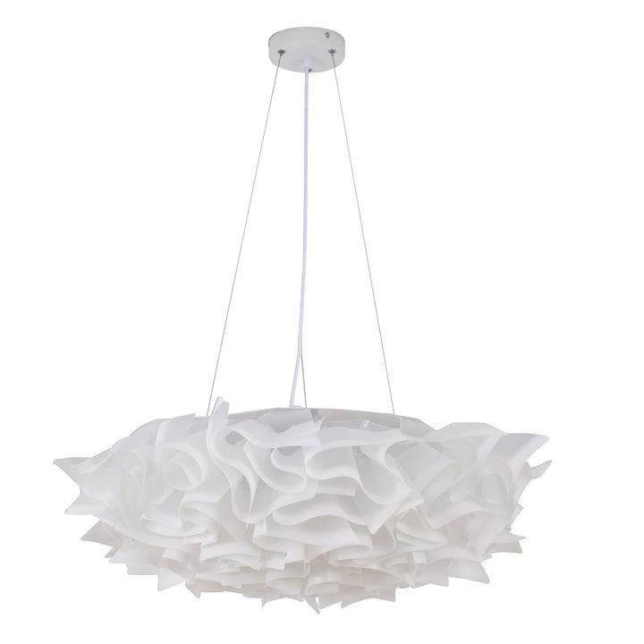 Chandelier In Iron & Acrylic Finish