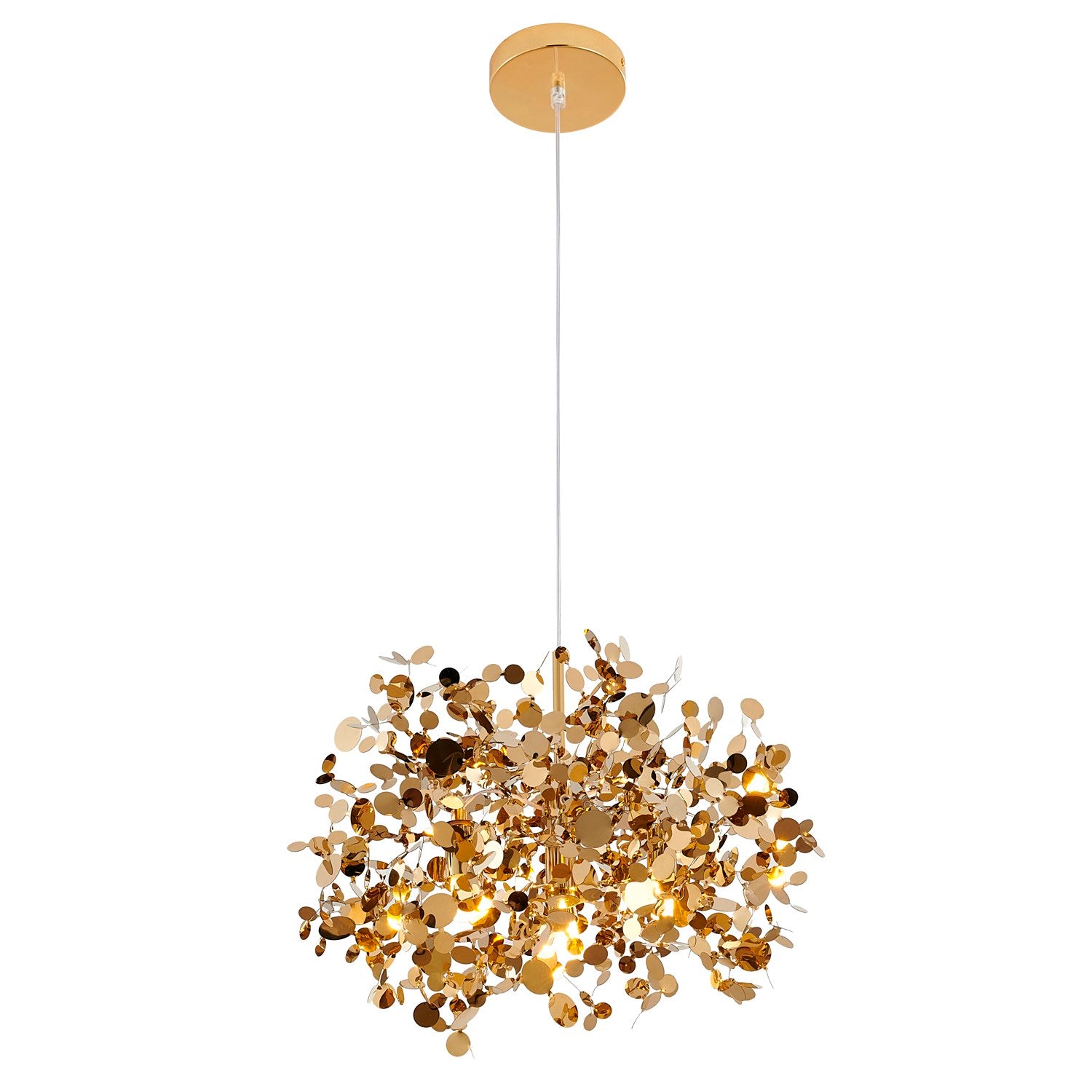 Pendant In Gold Finish by Bethel