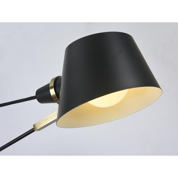 Chandelier In Black Finish