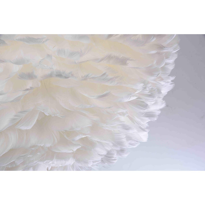 Chandelier In White Finish
