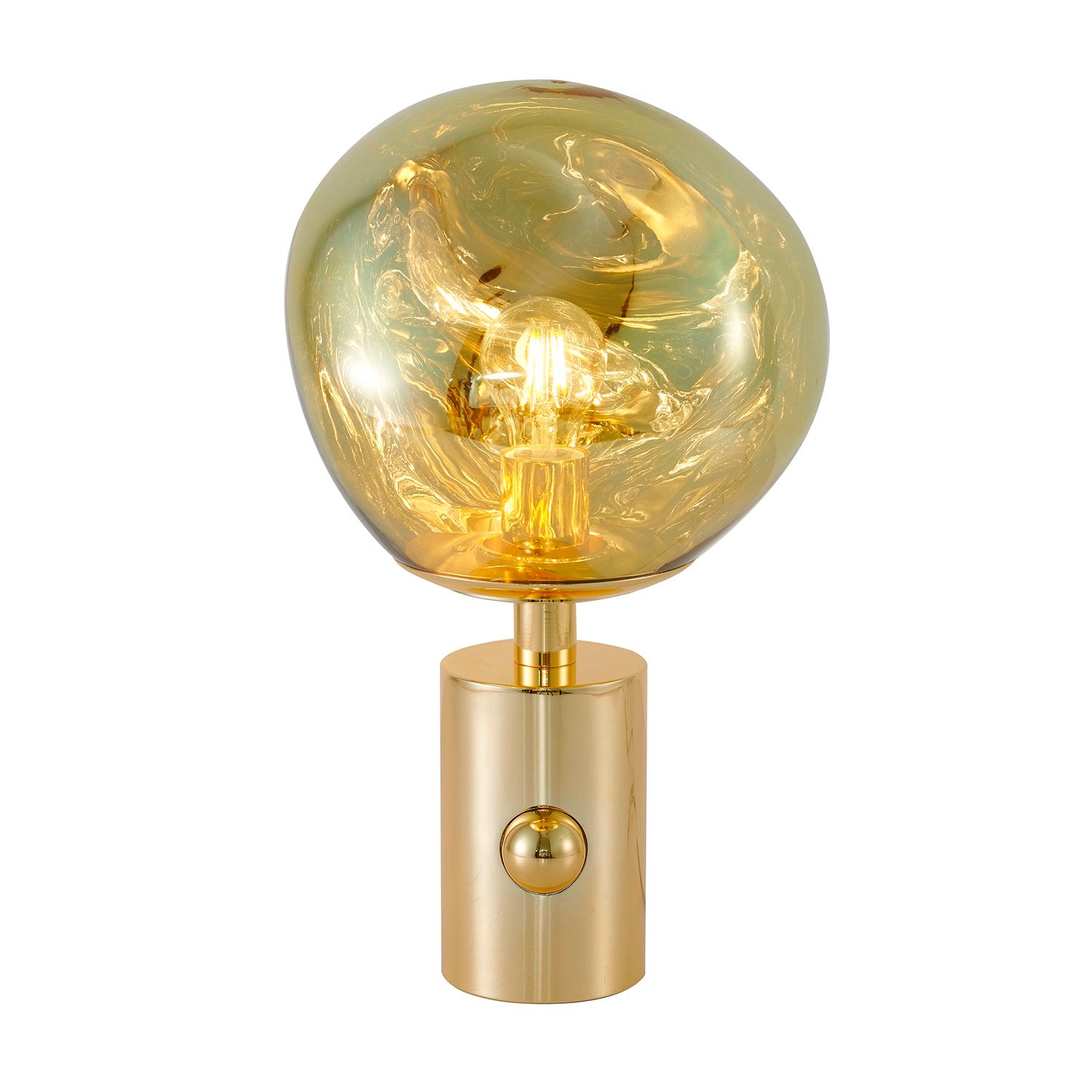 Table Lamp In Gold Finish by Bethel