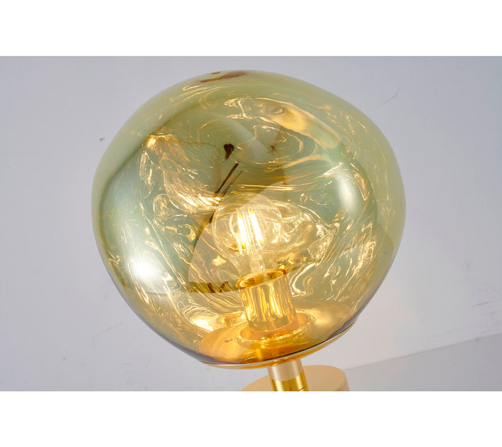 Table Lamp In Gold Finish