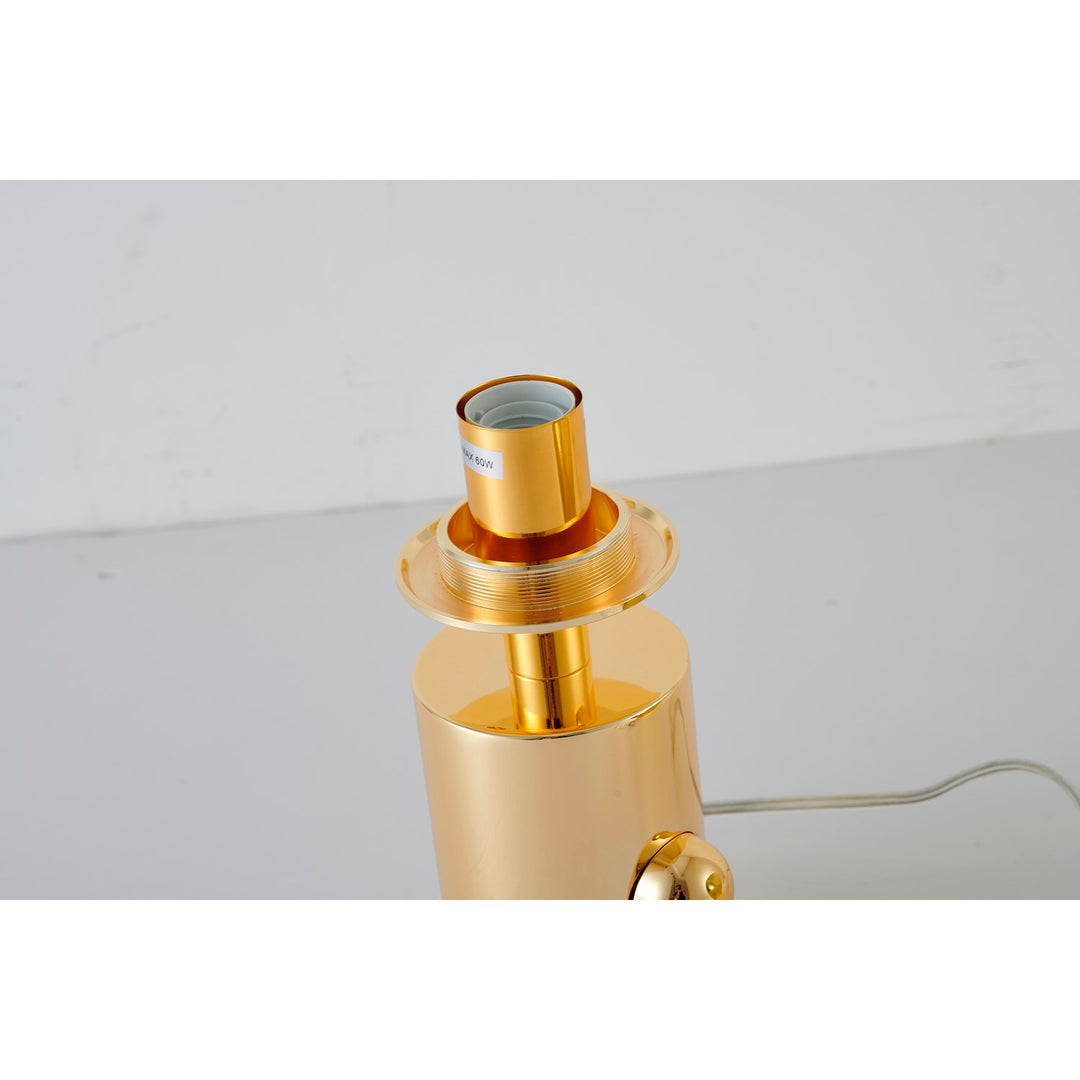 Table Lamp In Gold Finish