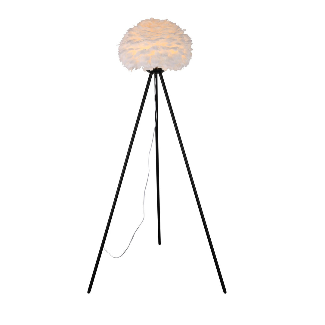 Floor Lamp In Black Finish by Bethel