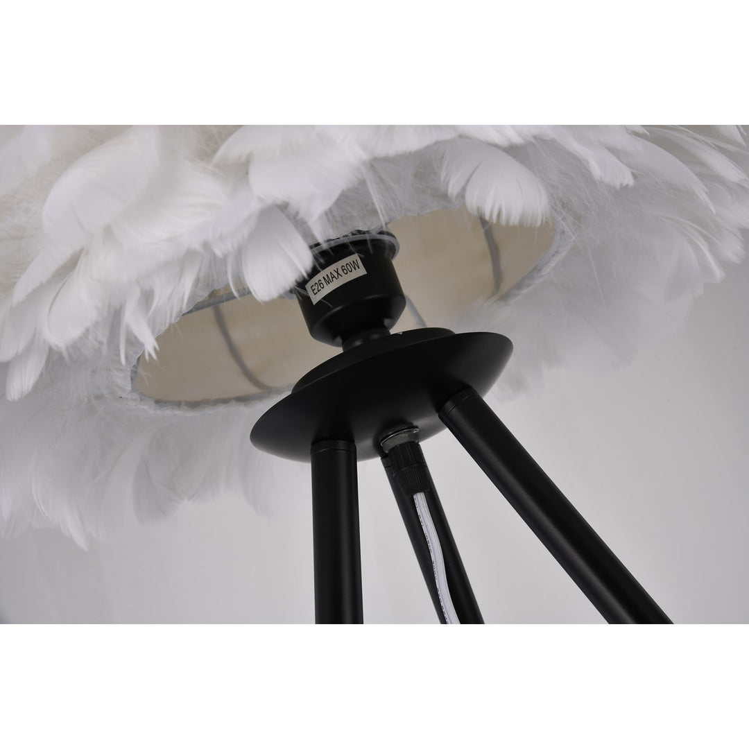 Floor Lamp In Black Finish