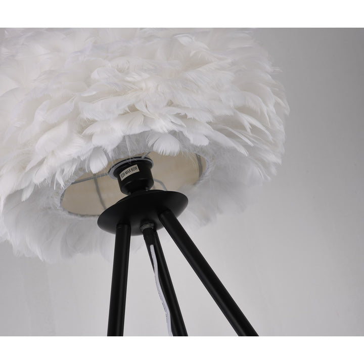 Floor Lamp In Black Finish