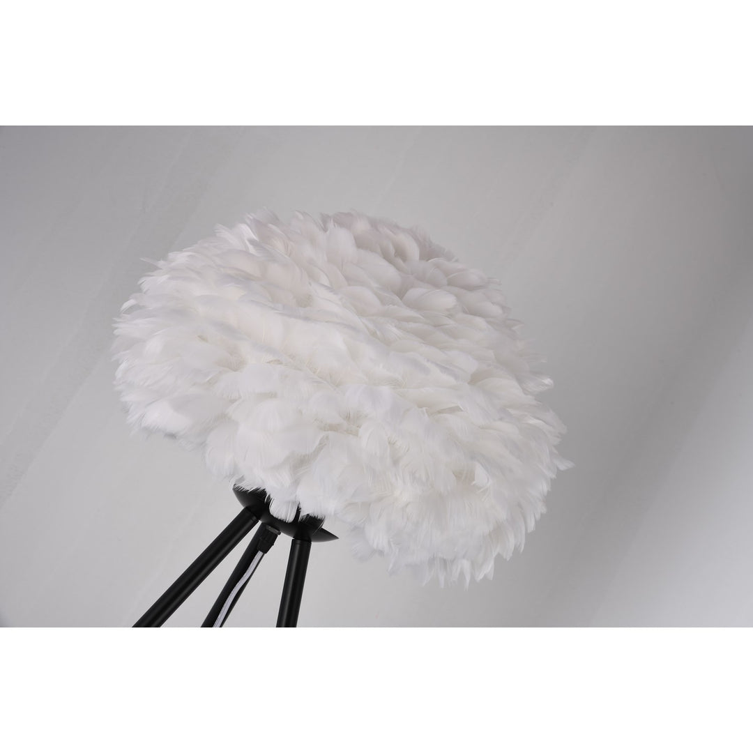 Floor Lamp In Black Finish