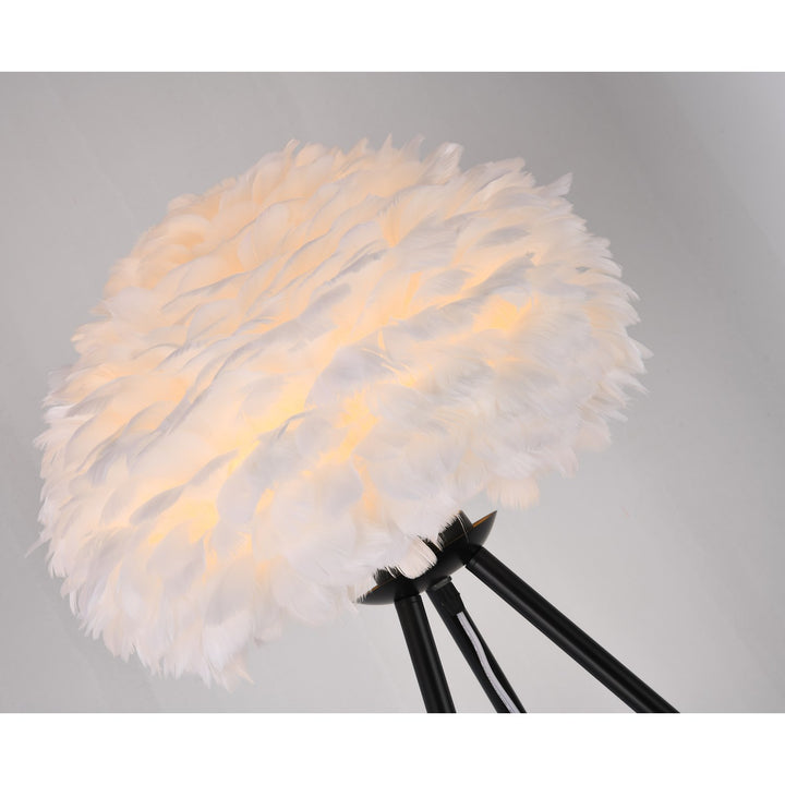 Floor Lamp In Black Finish