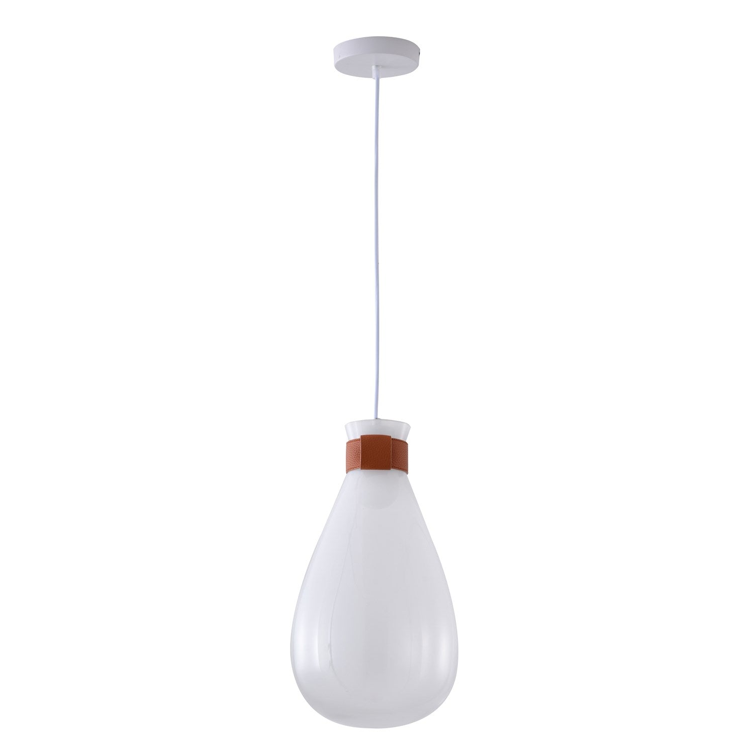 Pendant In White Finish