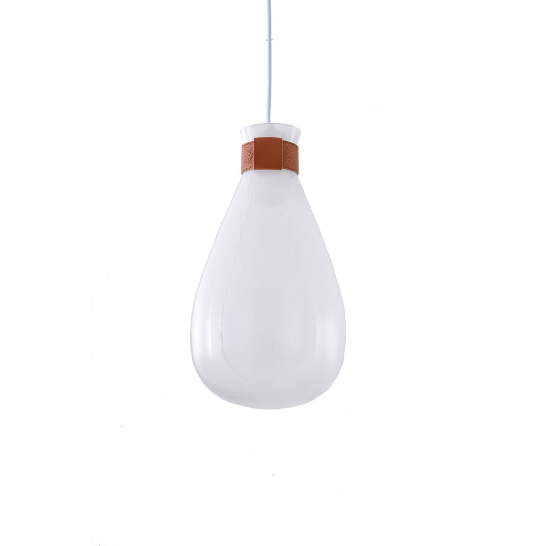 Pendant In White Finish