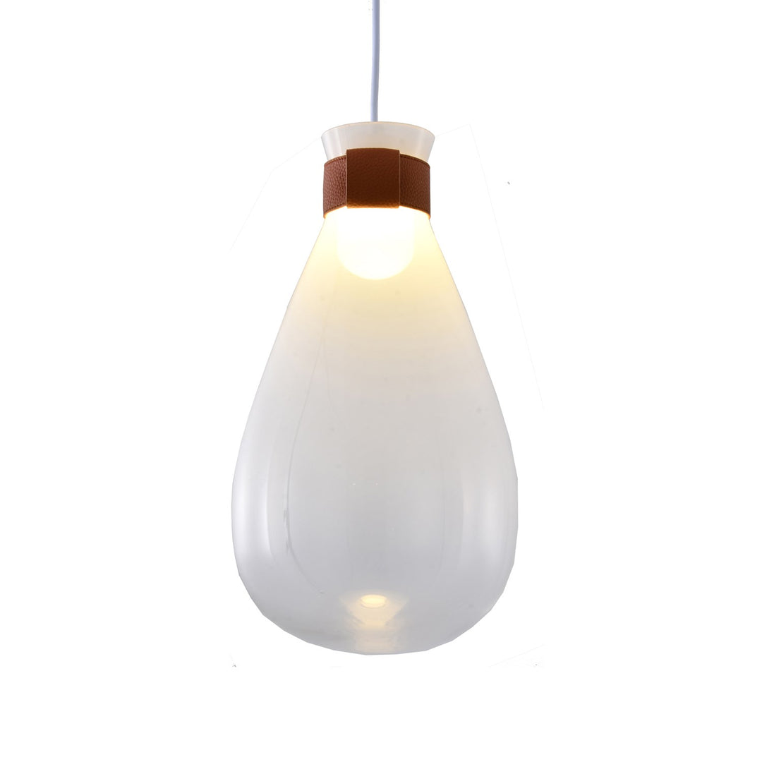 Pendant In White Finish