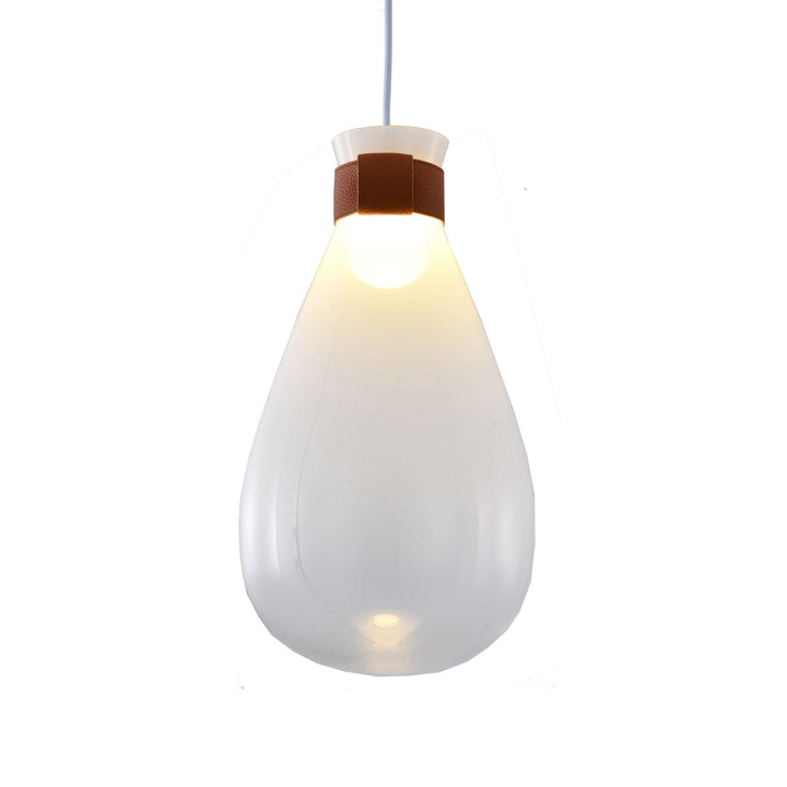 Pendant In White Finish