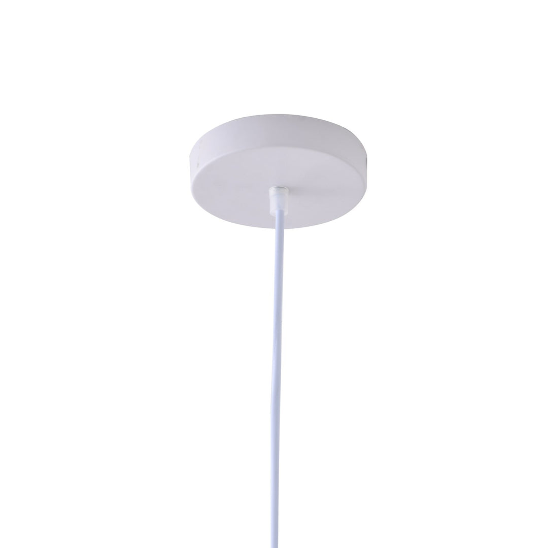 Pendant In White Finish