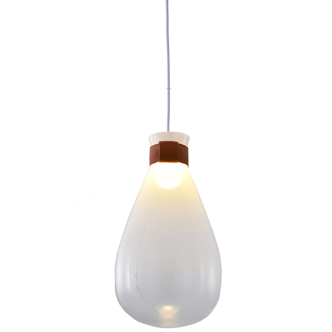 Pendant In White Finish