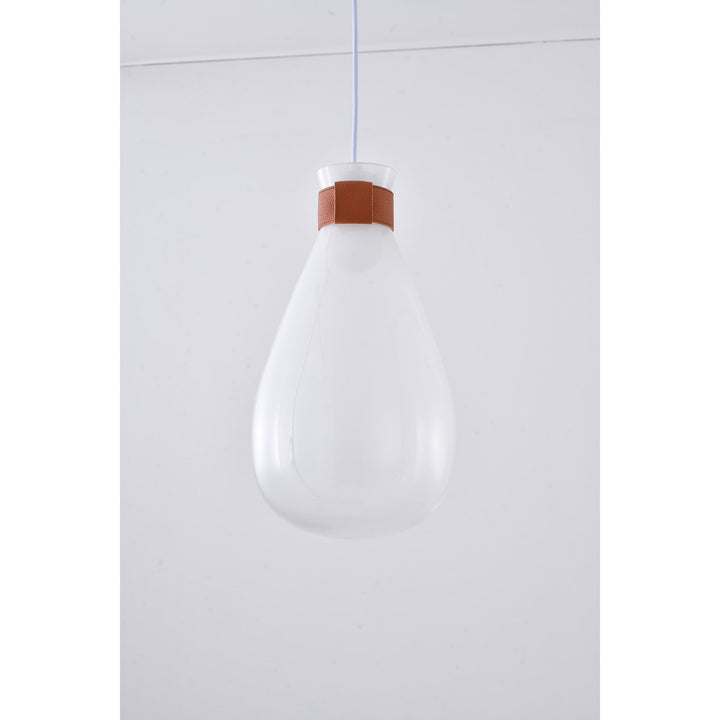 Pendant In White Finish