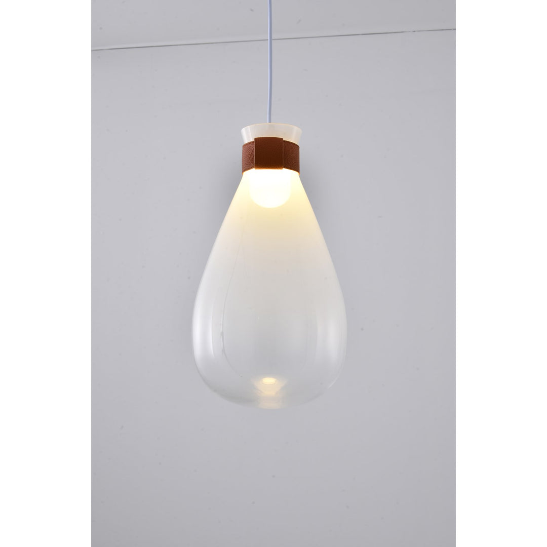 Pendant In White Finish