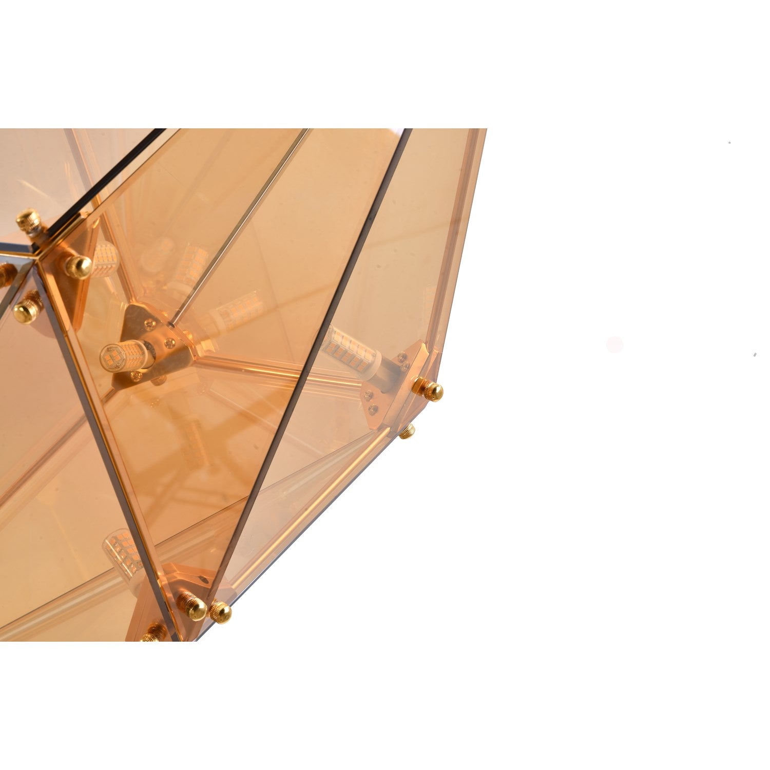 Chandelier In Gold Finish