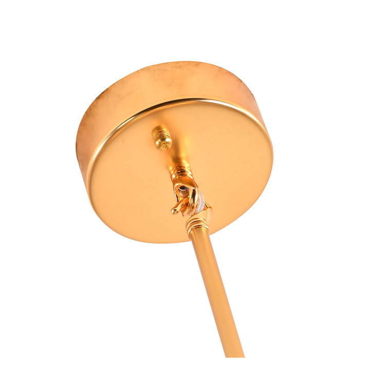 Chandelier In Gold Finish