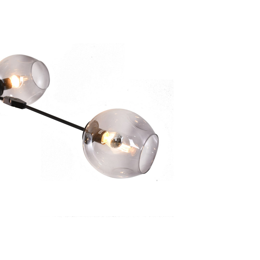 Chandelier In Black Finish