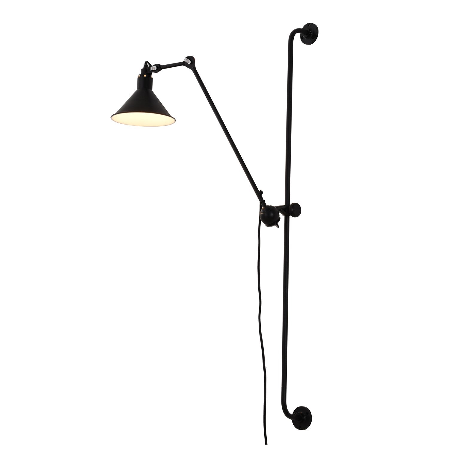 Wall Sconce In Matte Black Finish by Bethel