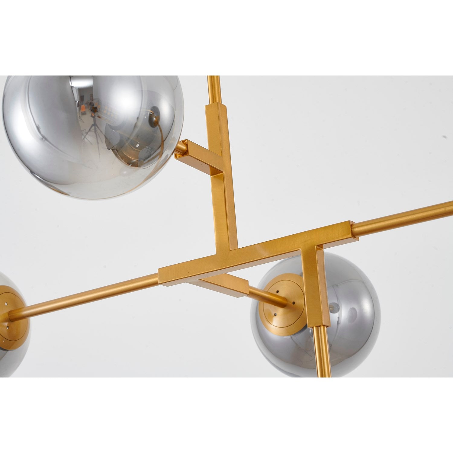 Chandelier In Gold Finish