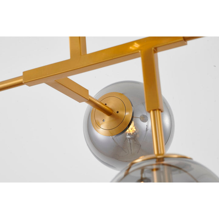 Chandelier In Gold Finish