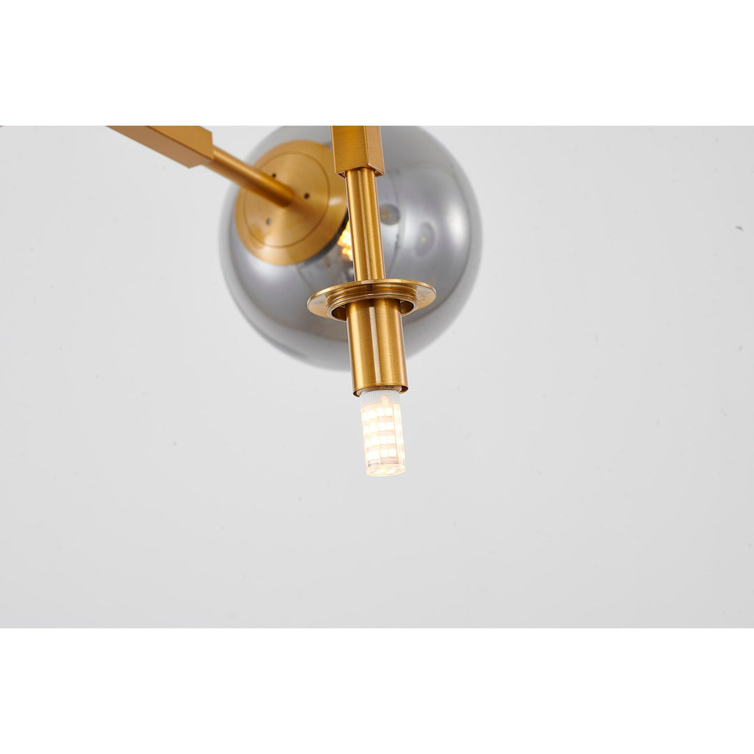 Chandelier In Gold Finish