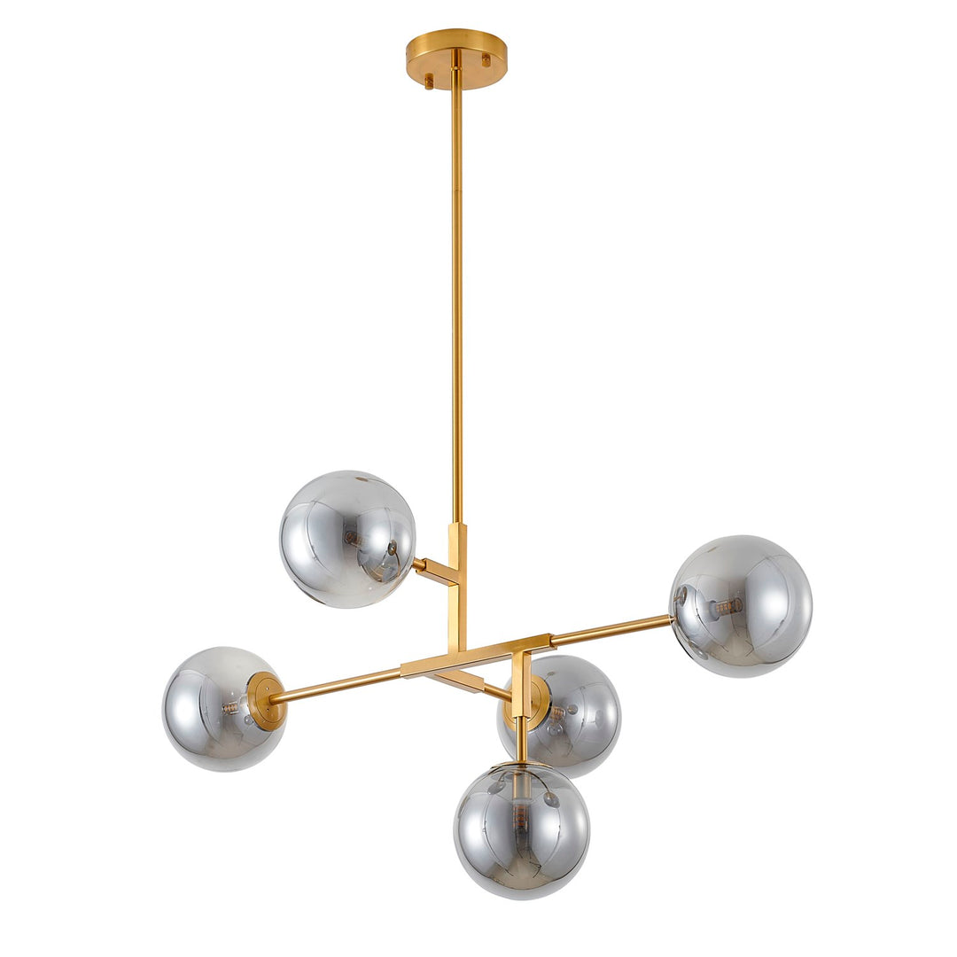 Chandelier In Gold Finish