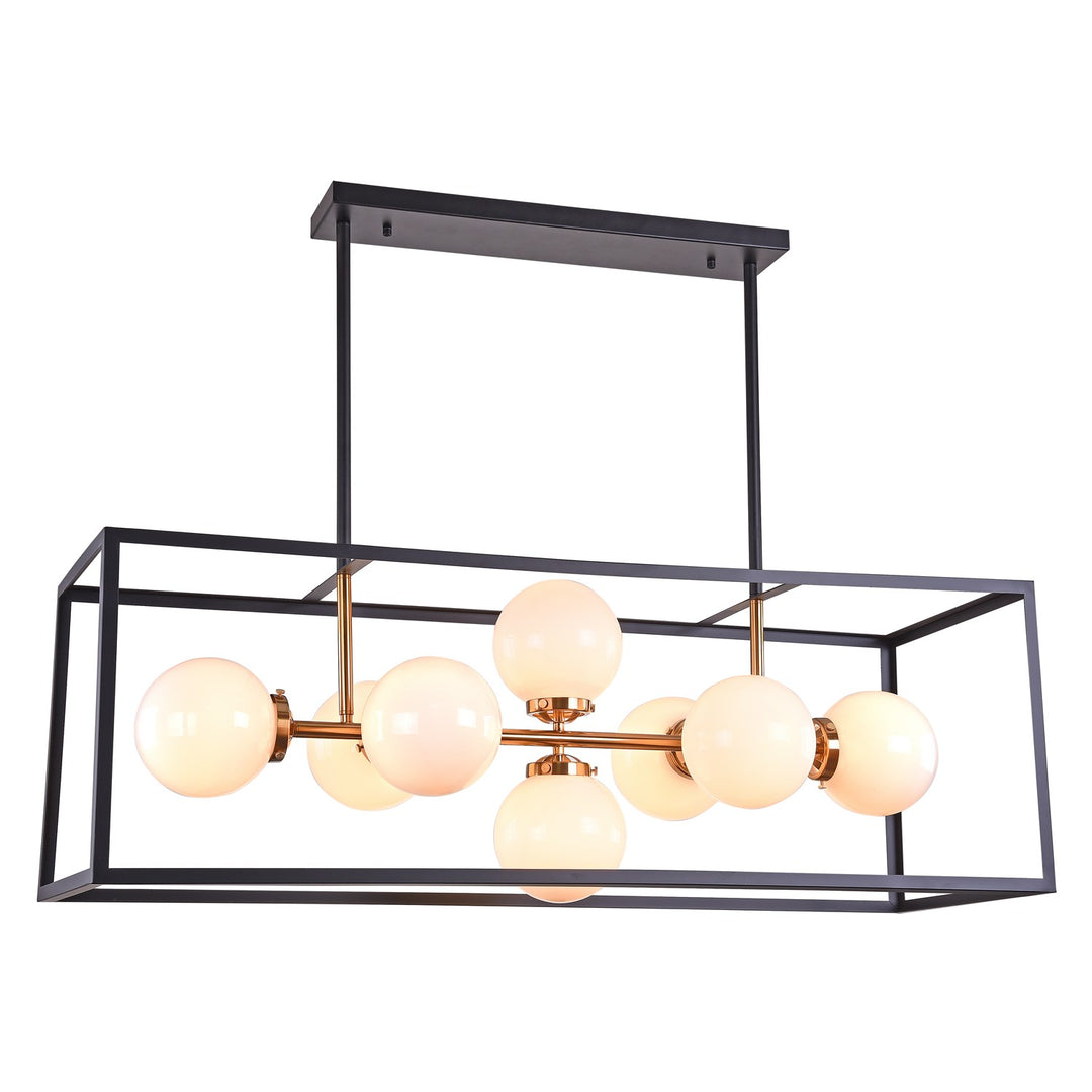 Chandelier In Gold Finish by Bethel