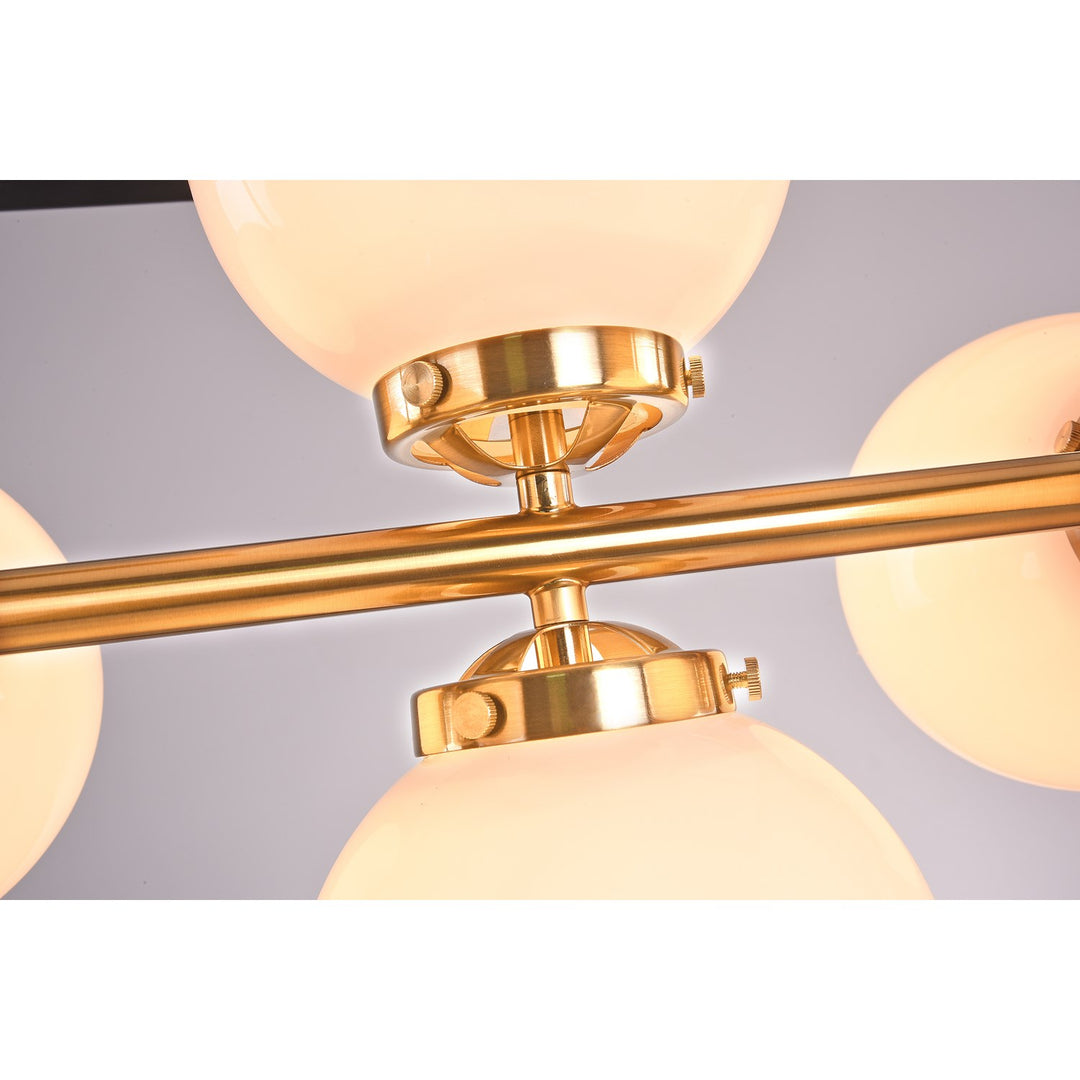 Chandelier In Gold Finish