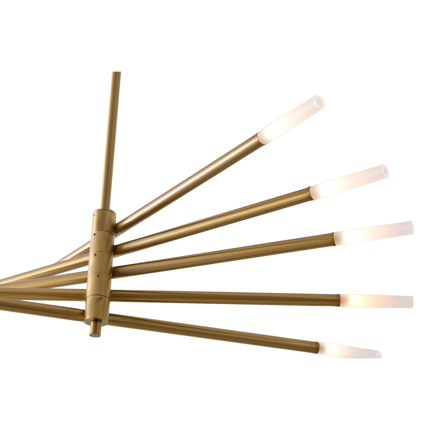 Chandelier In Gold Finish by Bethel