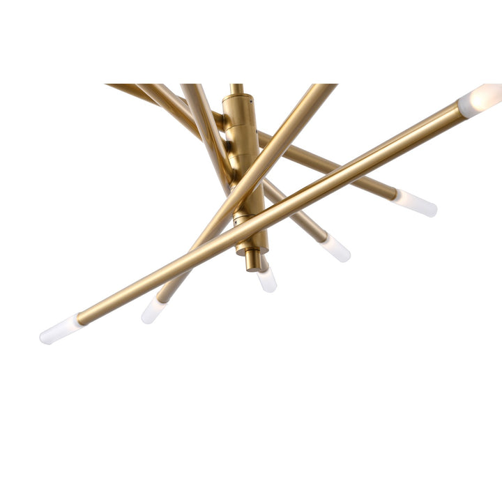 Chandelier In Gold Finish