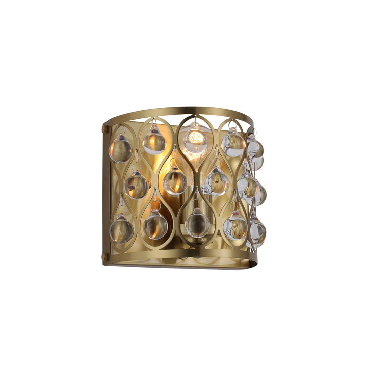 Wall Sconce In Gold Finish by Bethel
