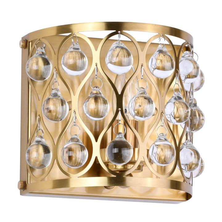 Wall Sconce In Gold Finish